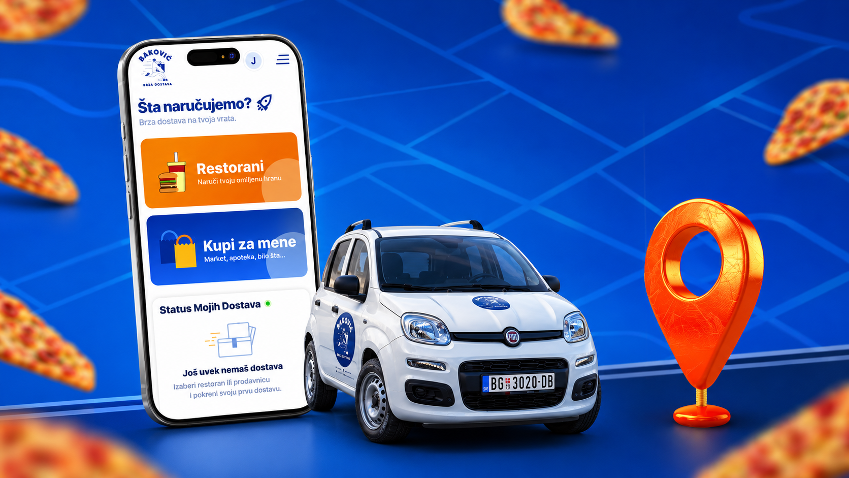Baković Delivery Web App
